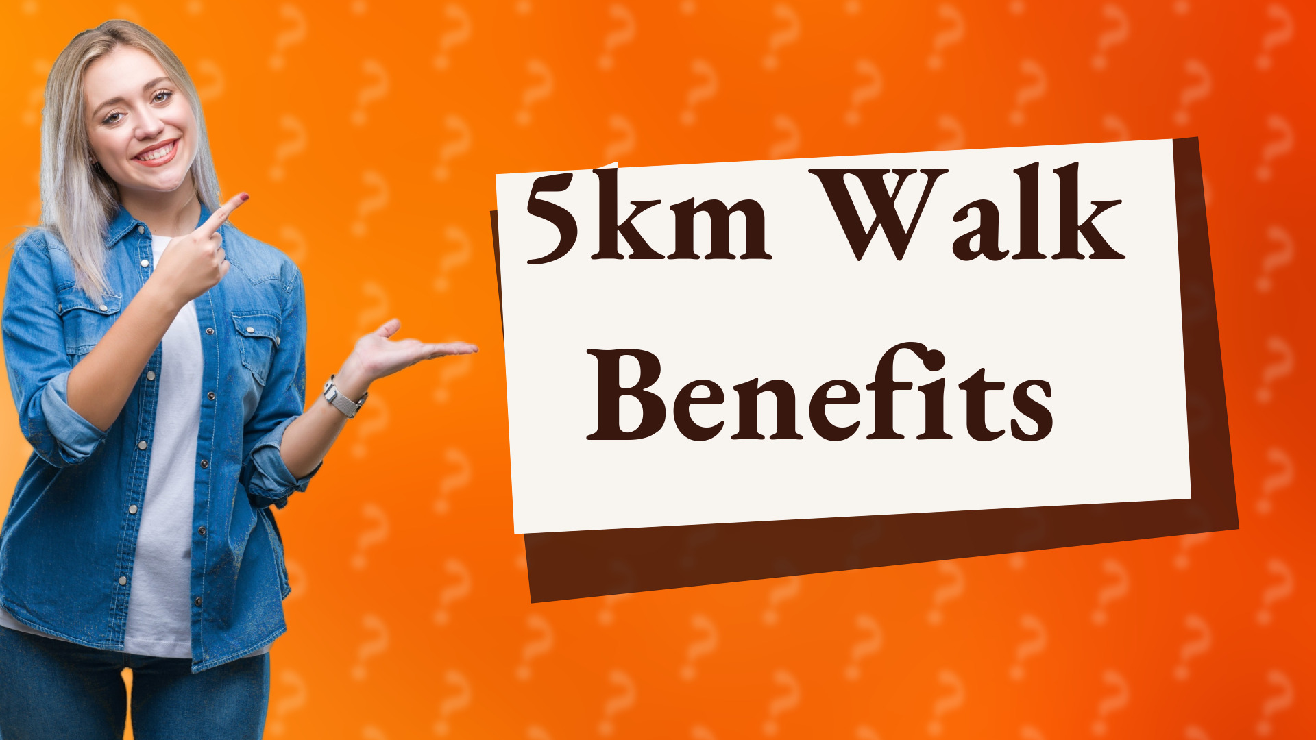 5km Walk Benefits