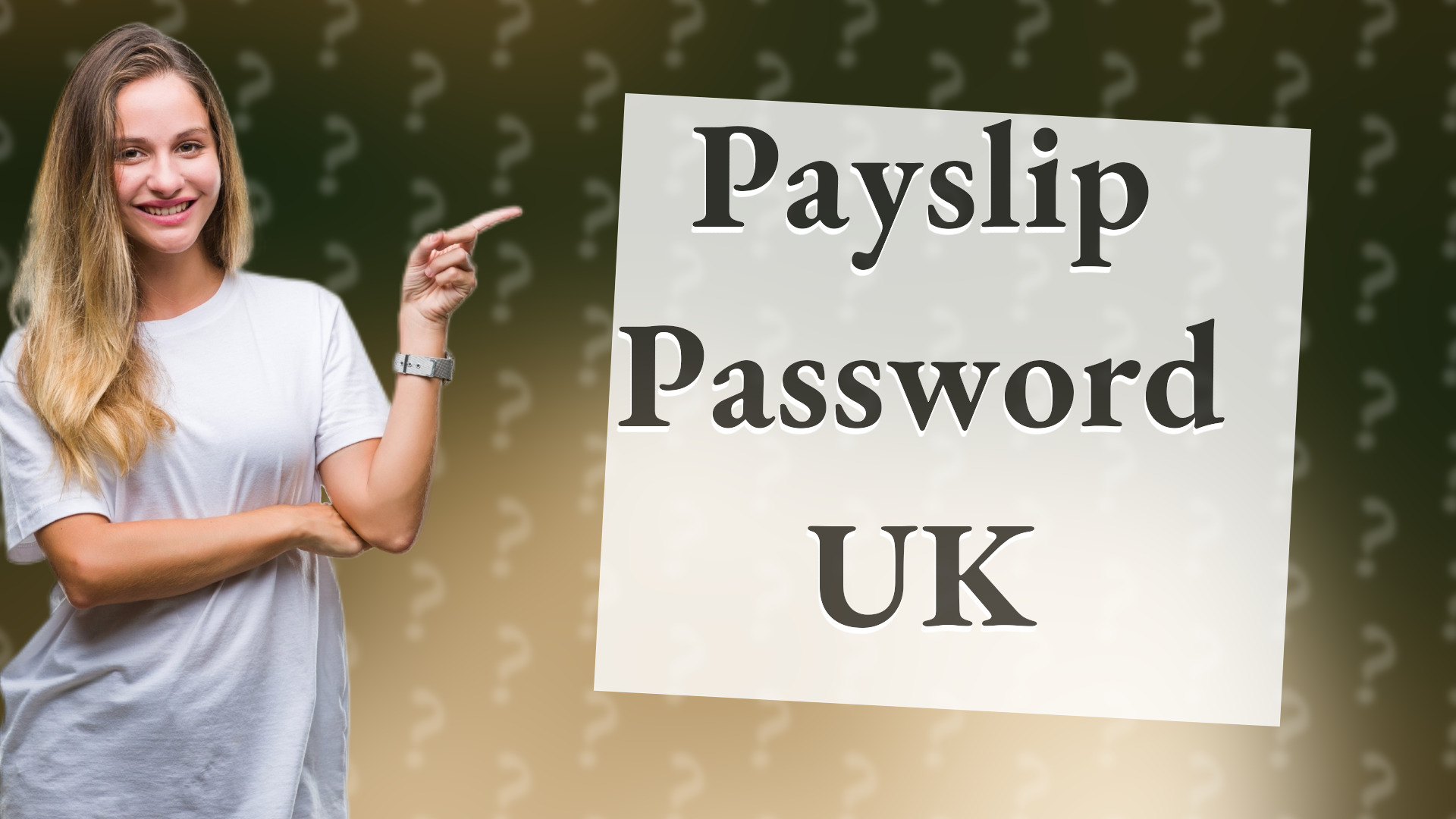 Payslip Password UK