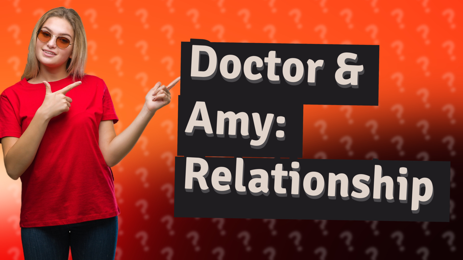 Doctor & Amy: Relationship