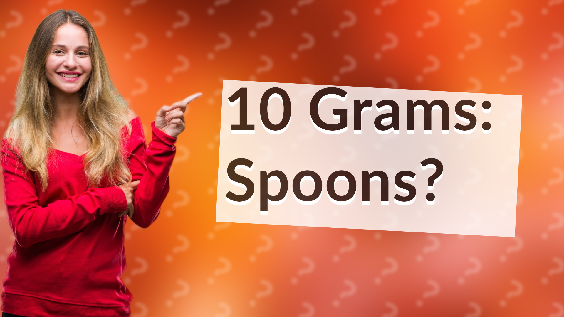 10 Grams: Spoons?