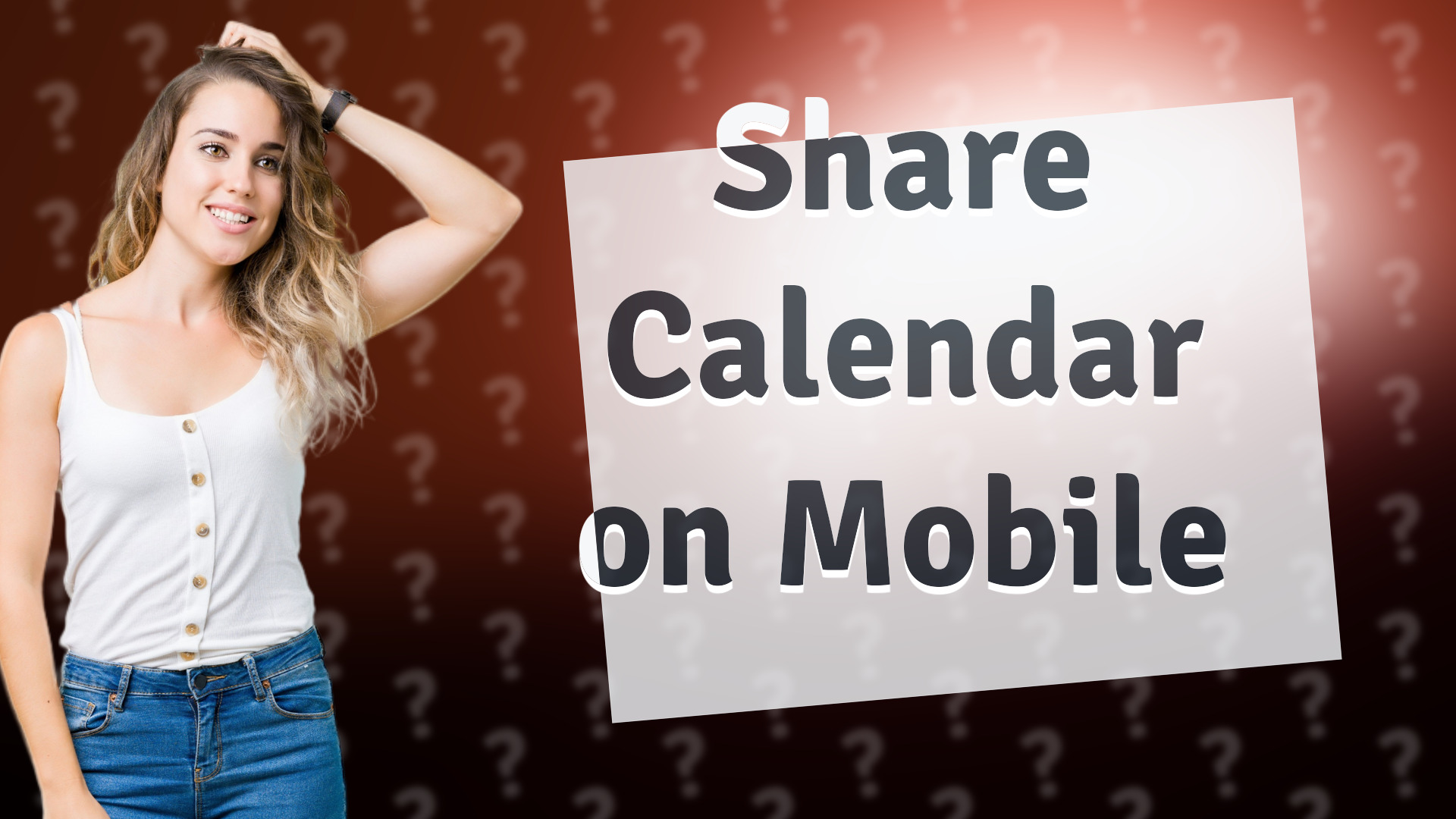 Share Calendar on Mobile