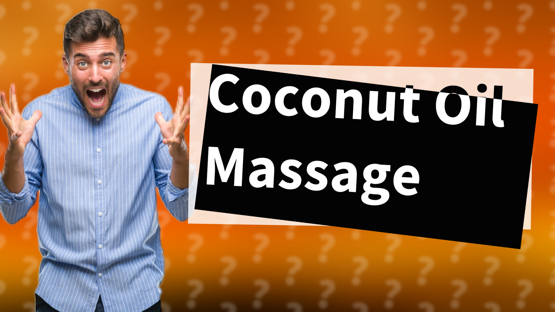 Coconut Oil Massage