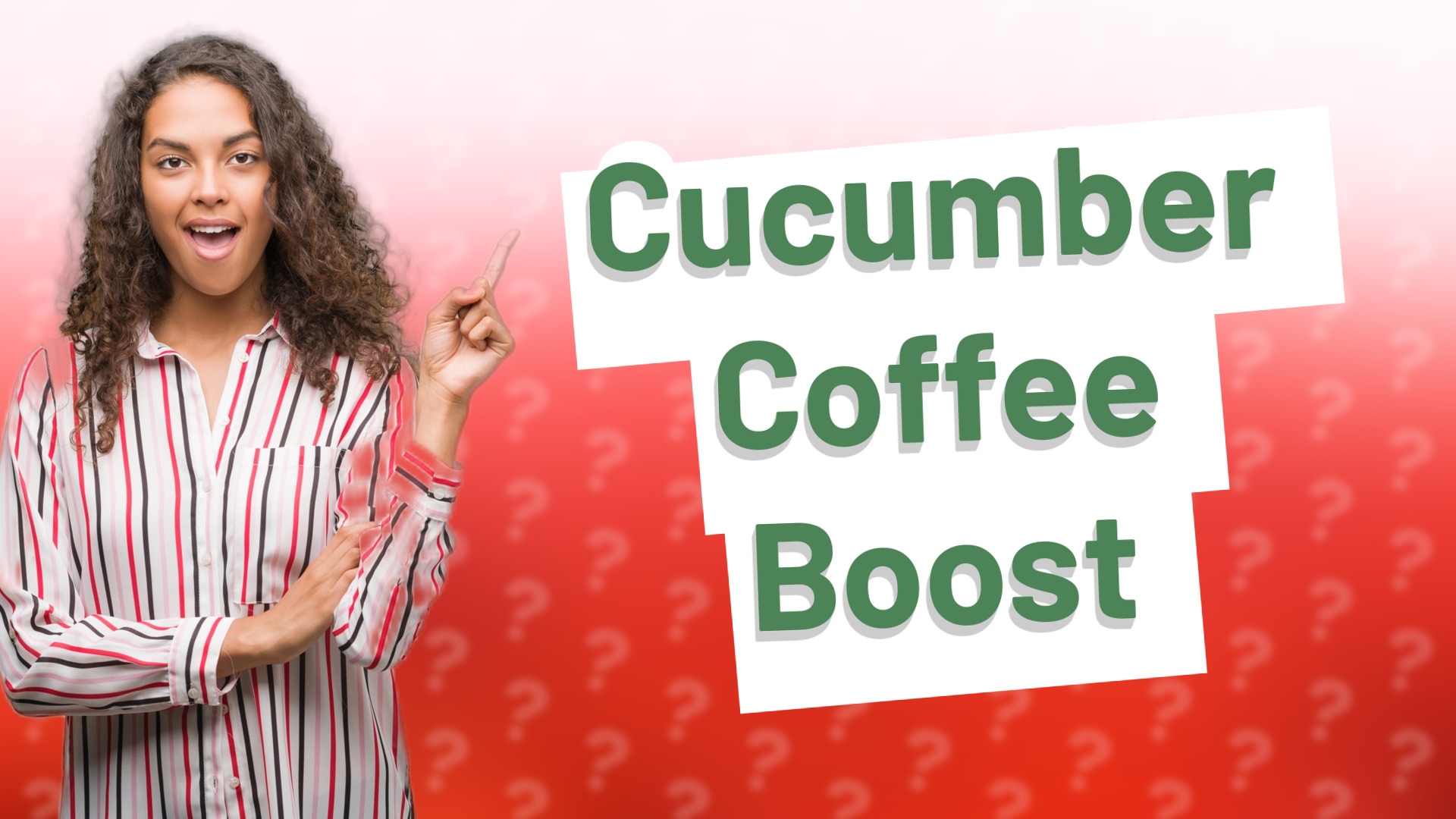 Cucumber Coffee Boost