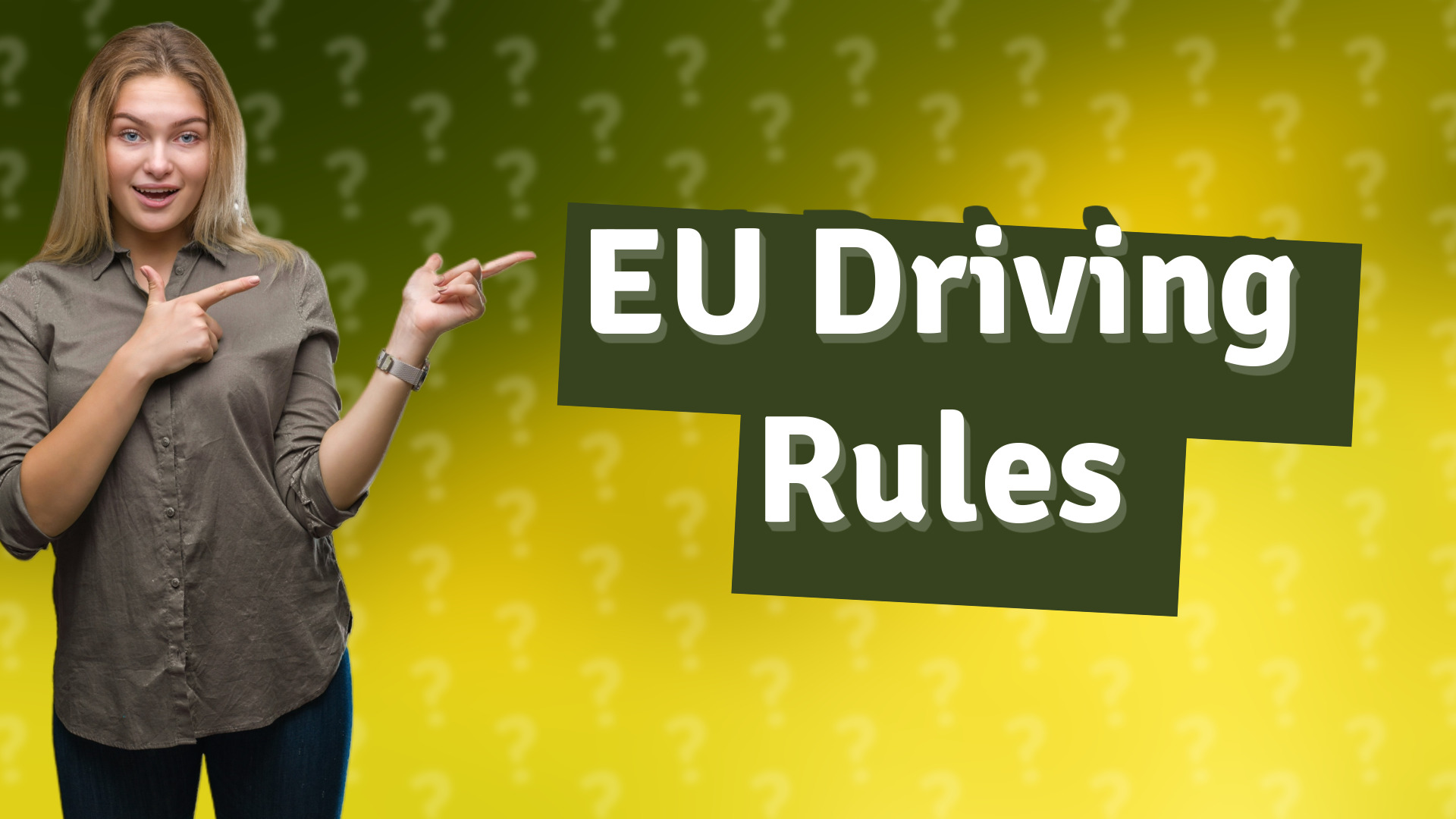 EU Driving Rules