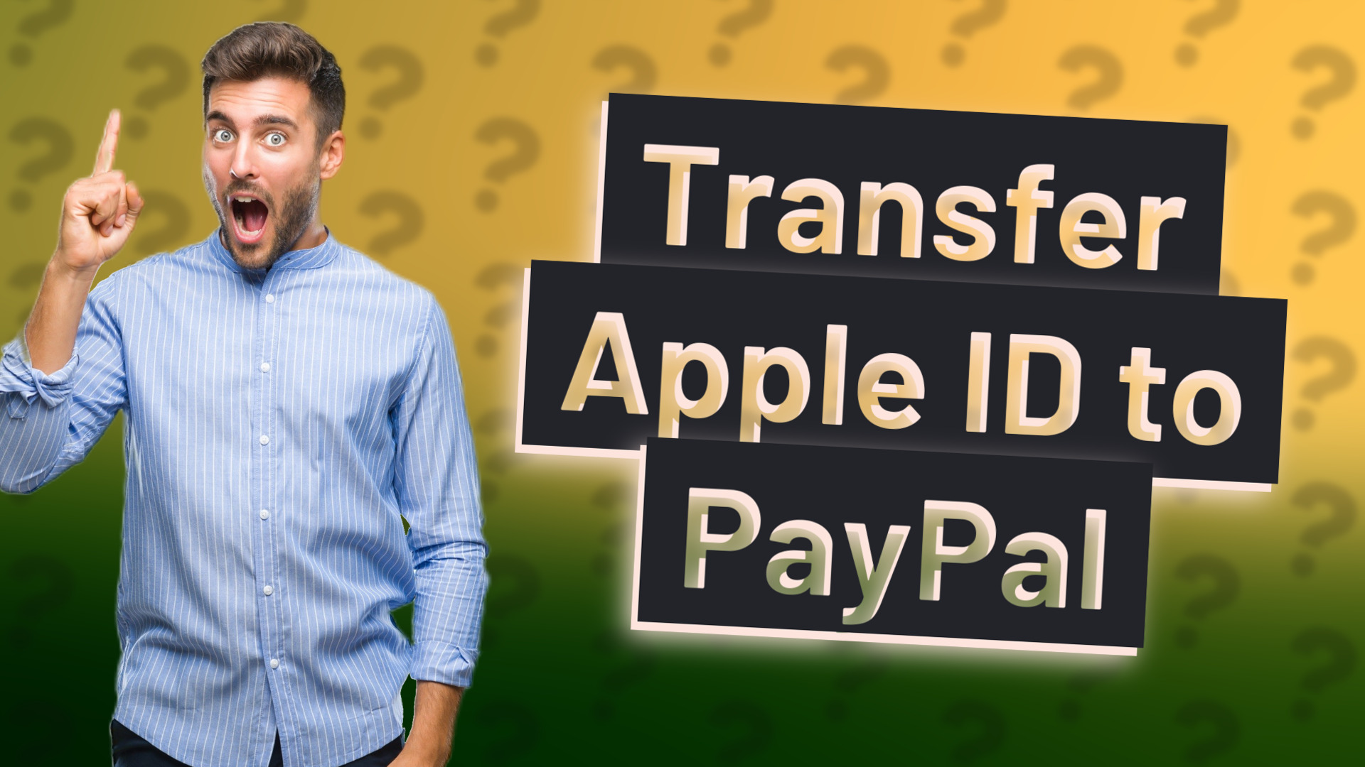 Transfer Apple ID to PayPal