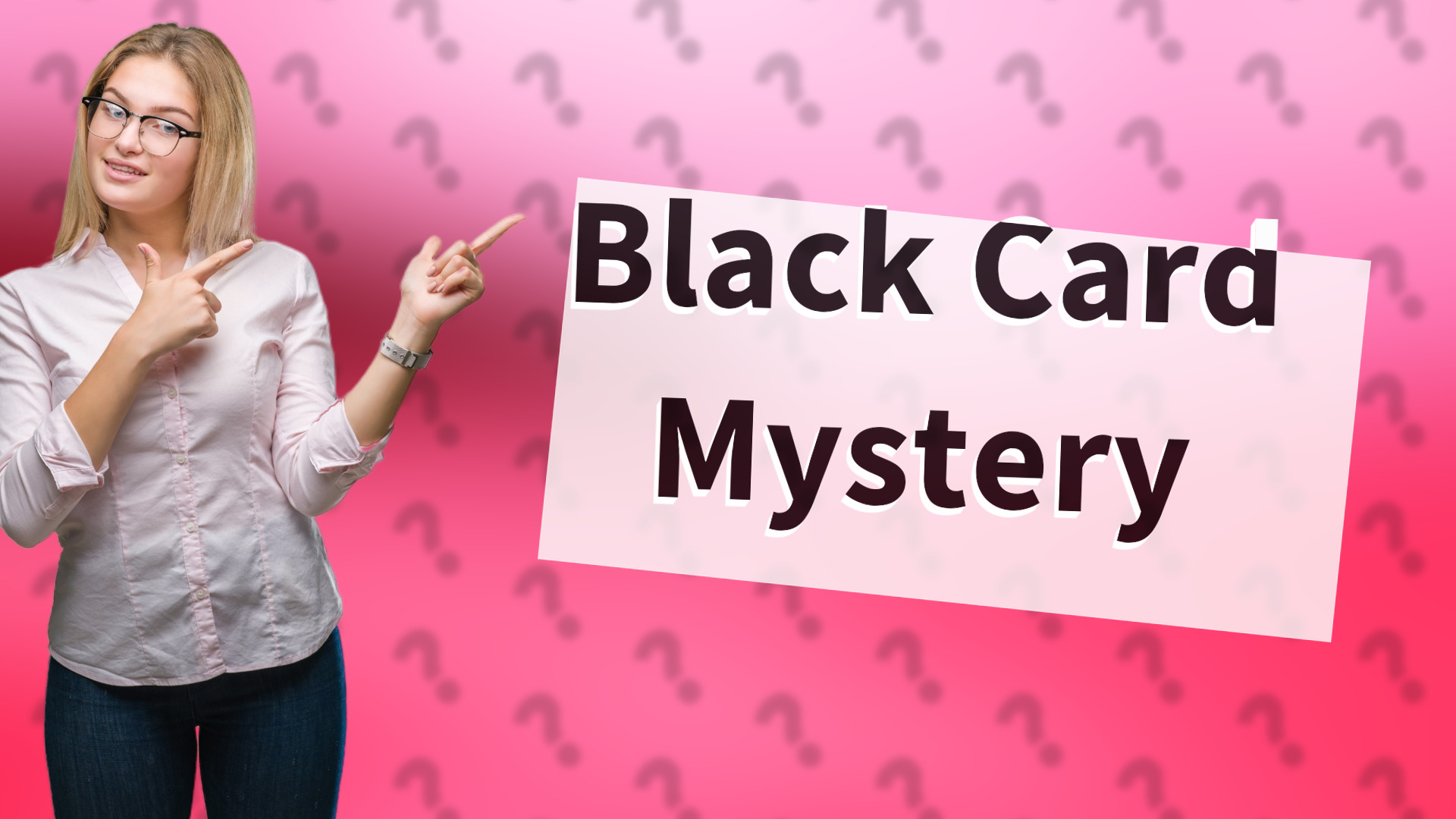 Black Card Mystery
