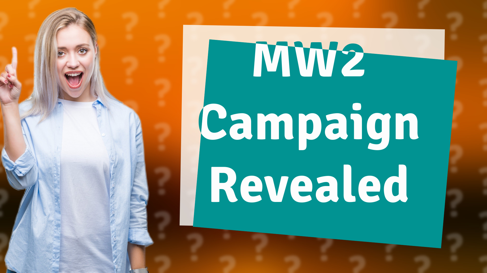 MW2 Campaign Revealed