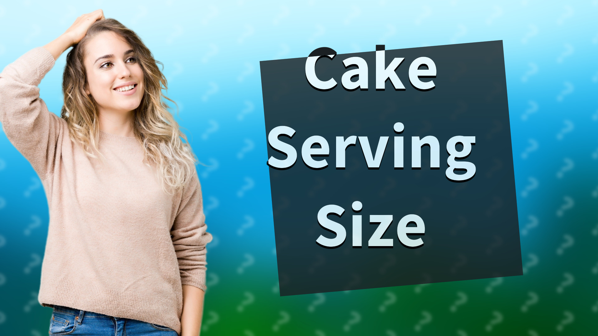 Cake Serving Size