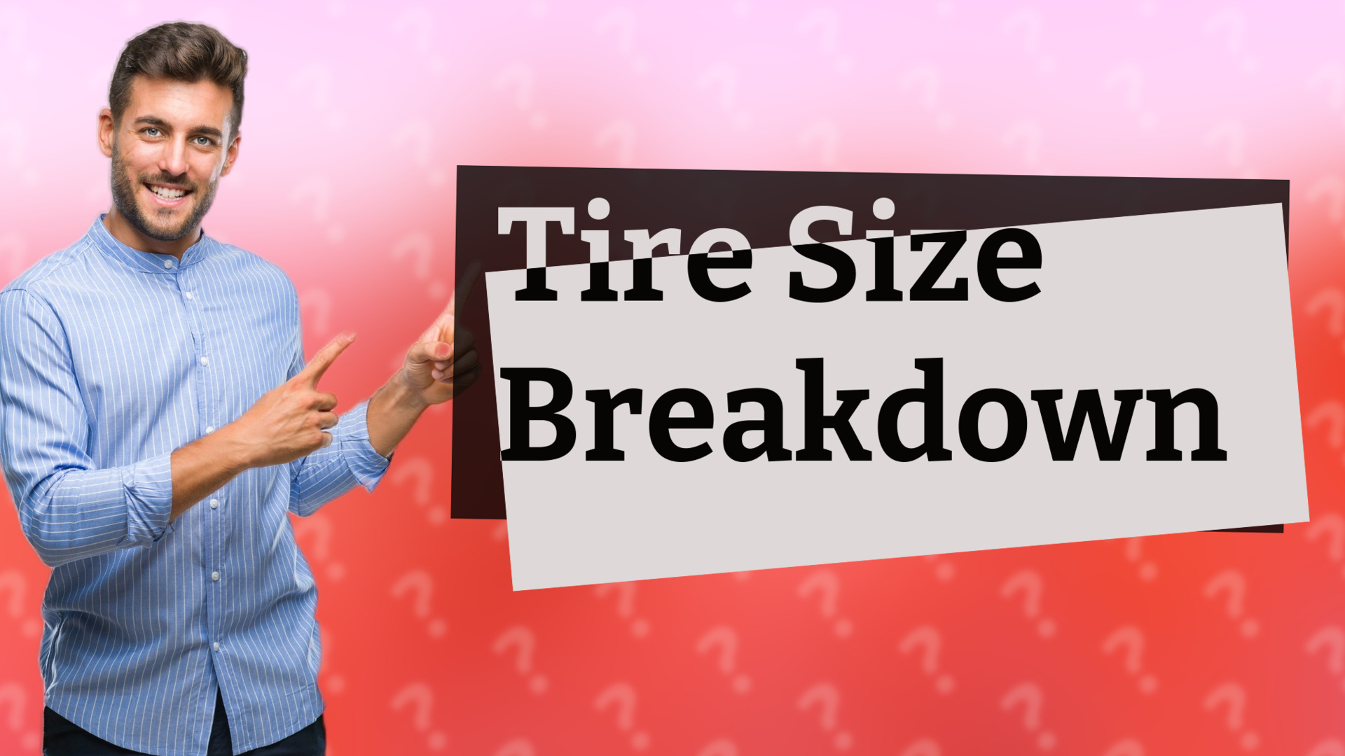 Tire Size Breakdown