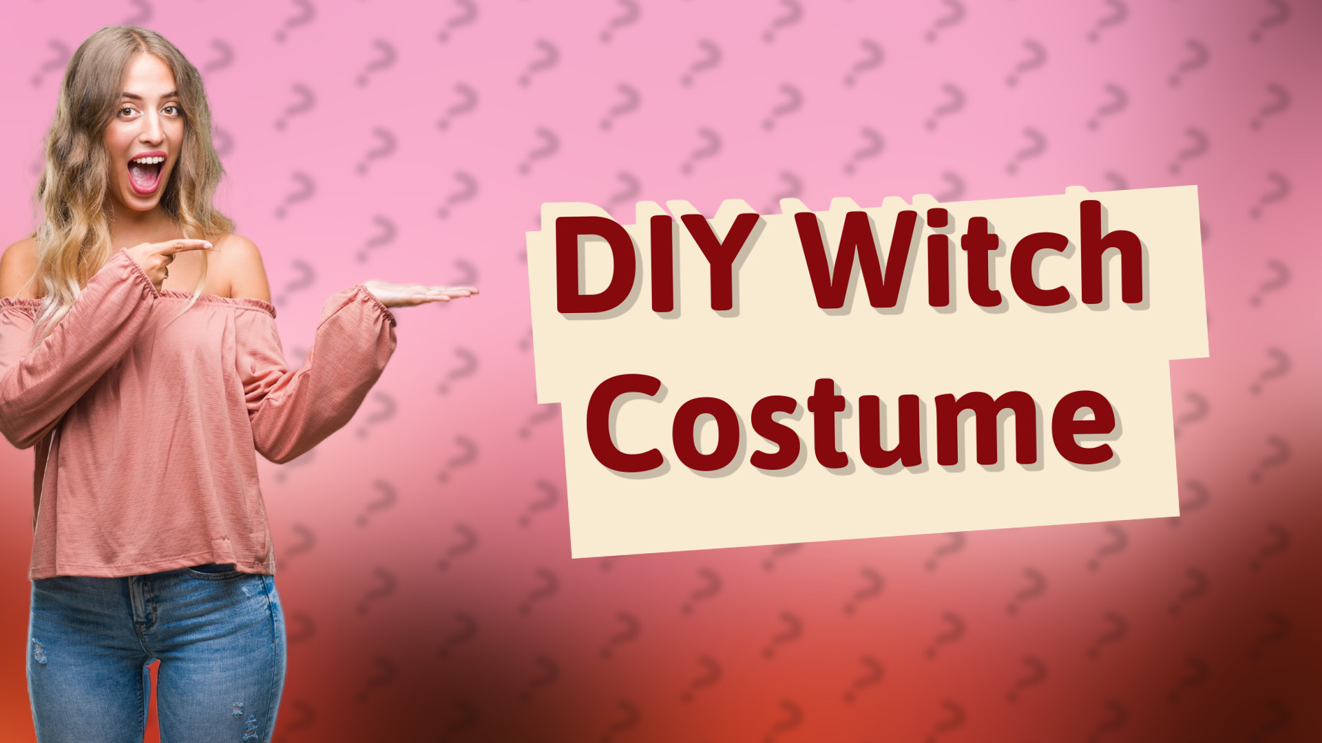 DIY Witch Costume