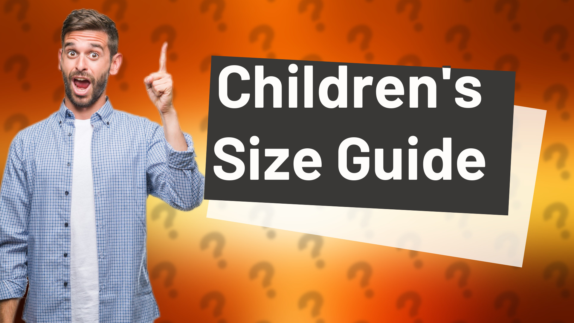 Children's Size Guide