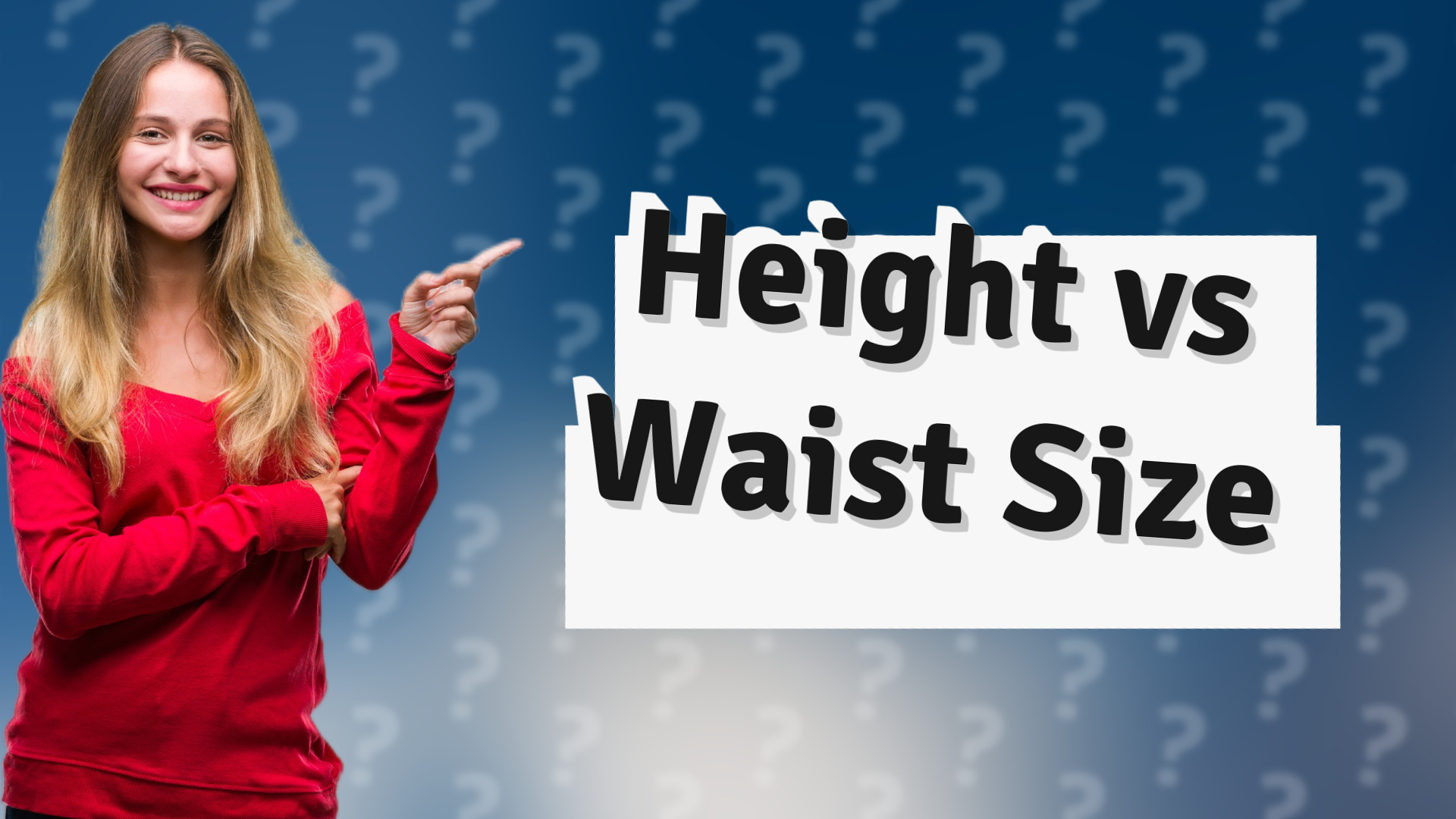 Height vs Waist Size