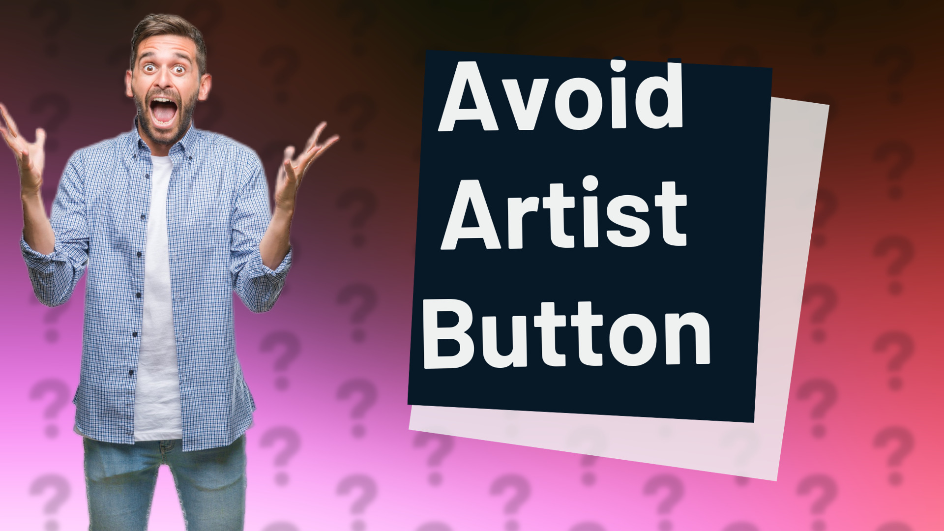 Avoid Artist Button