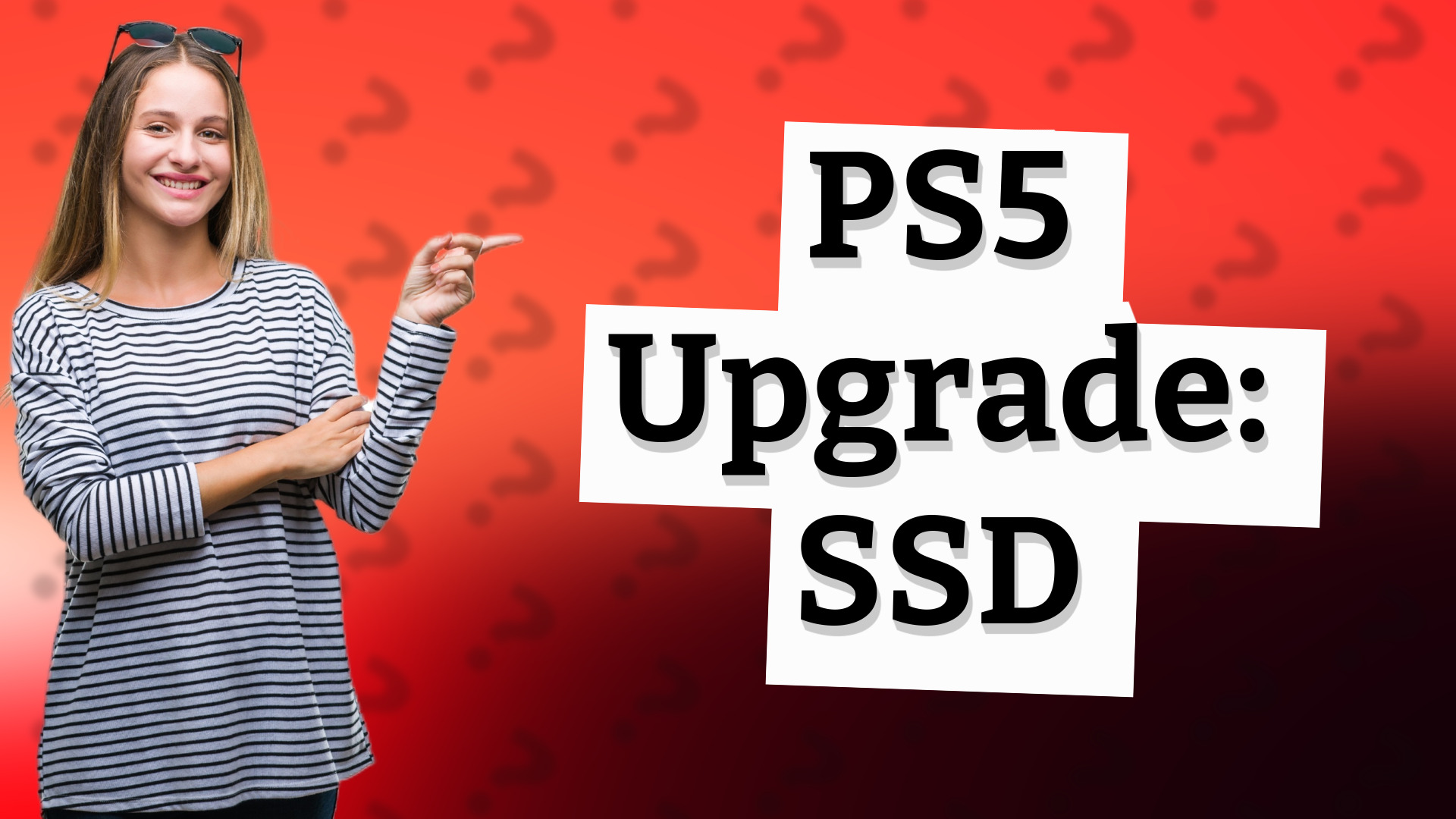 PS5 Upgrade: SSD