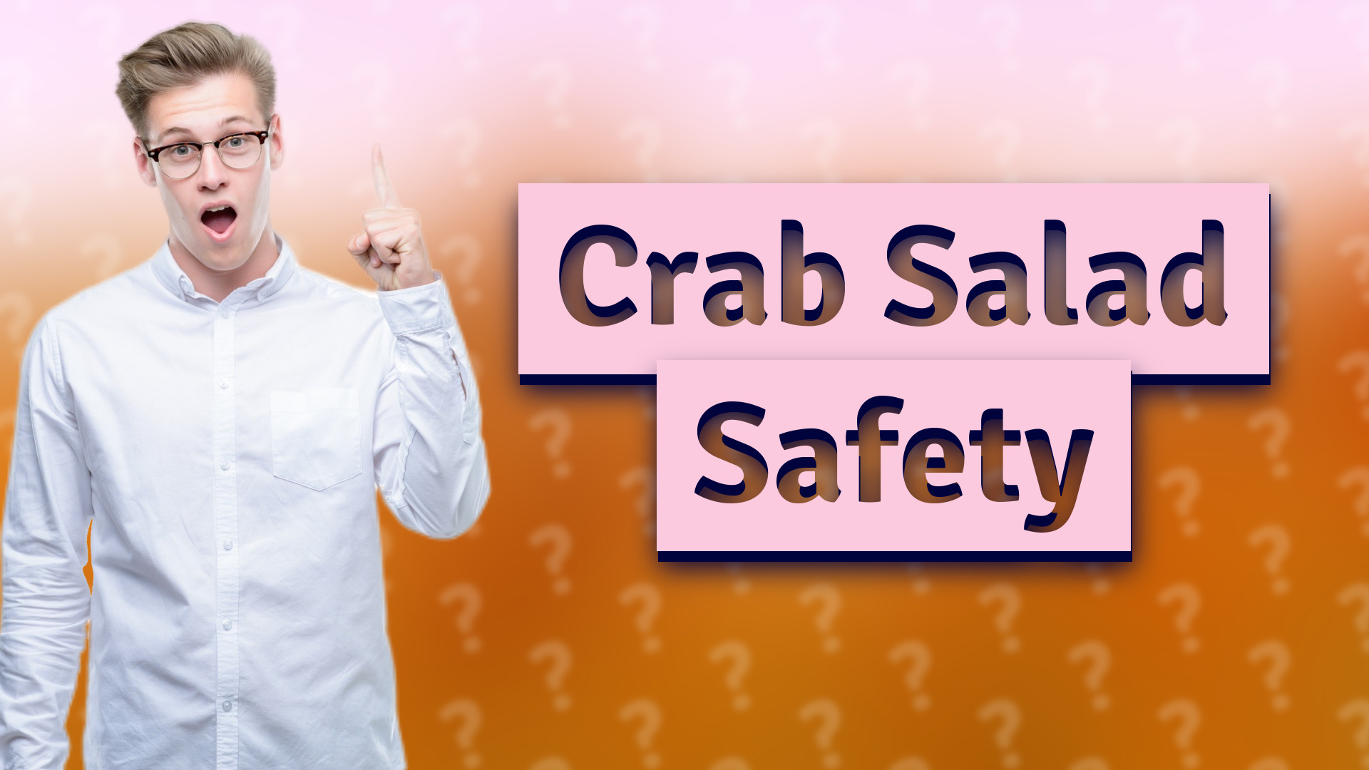 Crab Salad Safety