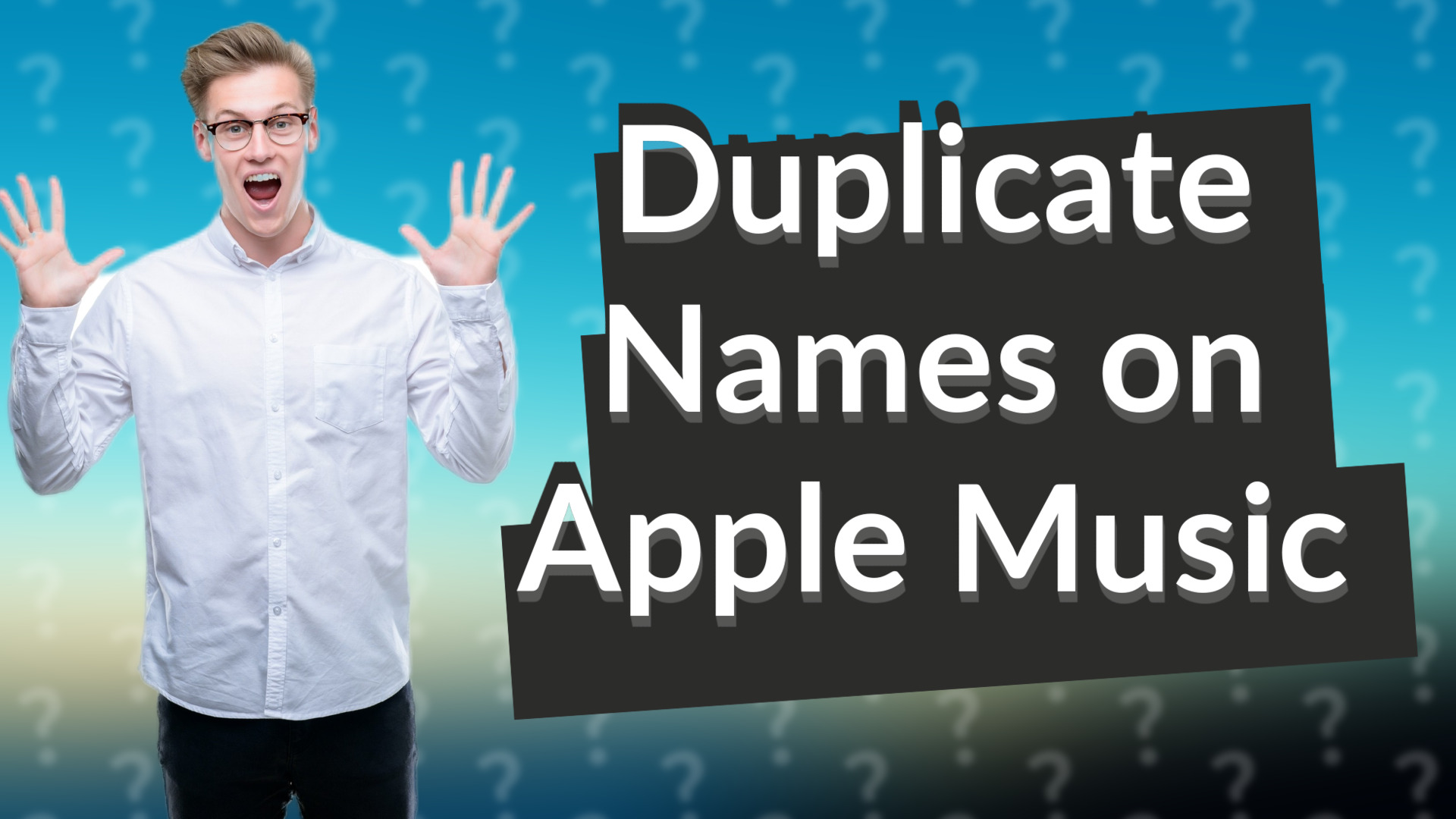 Duplicate Names on Apple Music