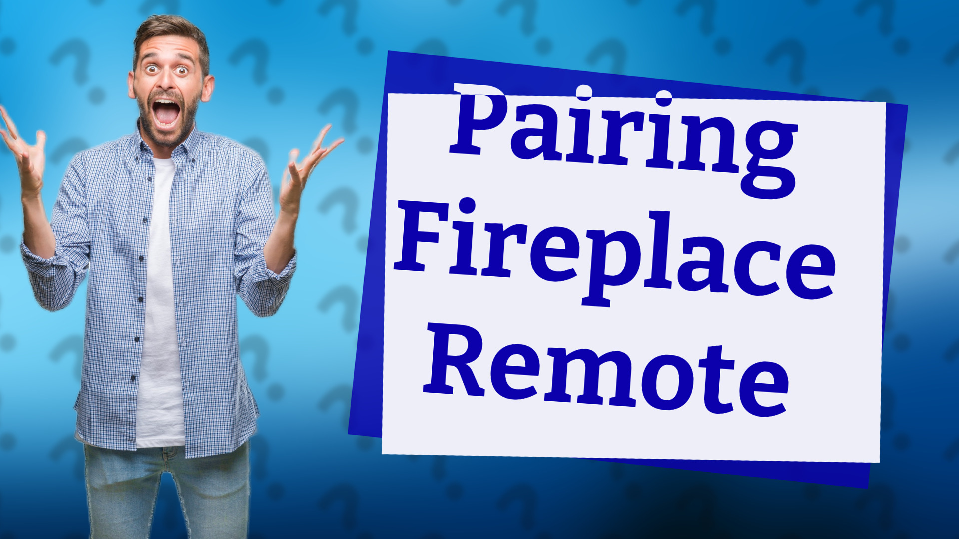 Pairing Fireplace Remote