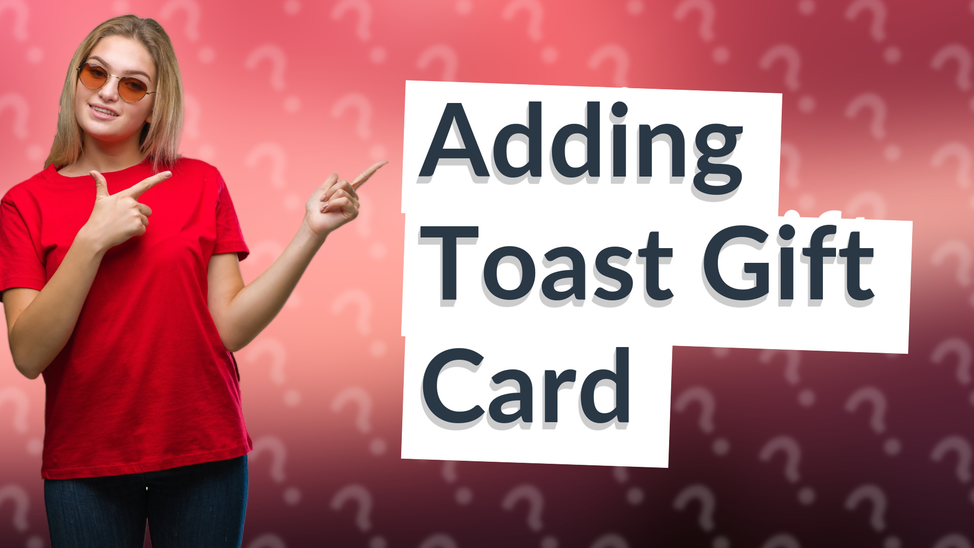 Adding Toast Gift Card