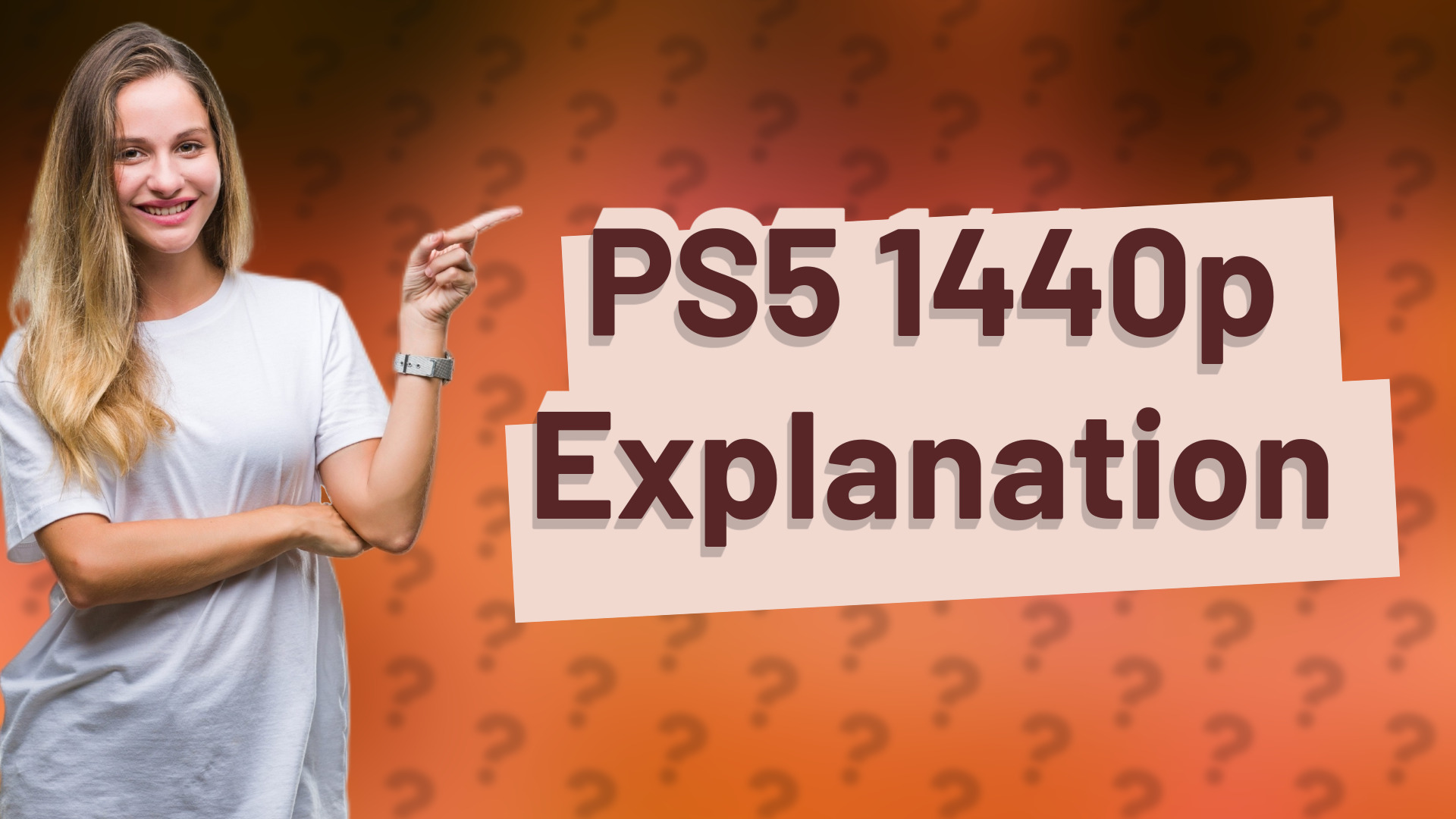 PS5 1440p Explanation