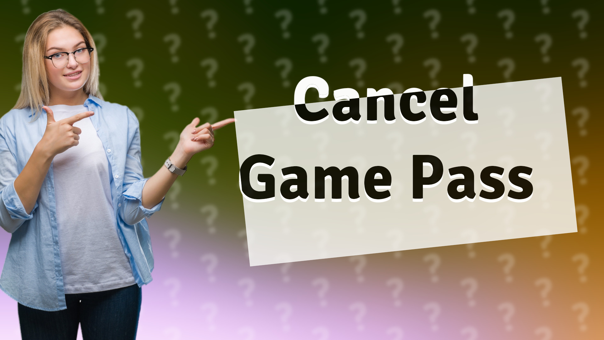 Cancel Game Pass