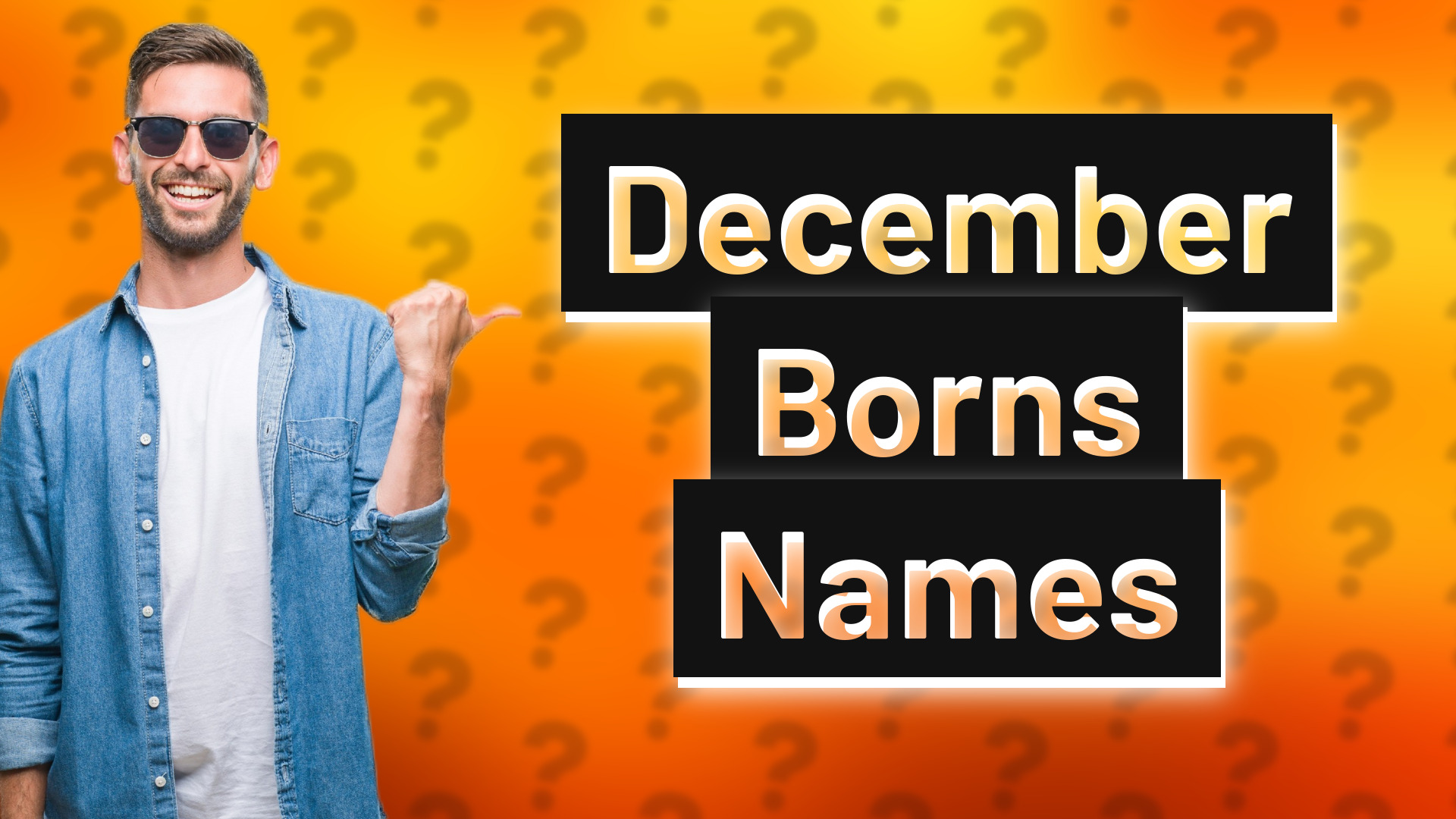 December Borns Names