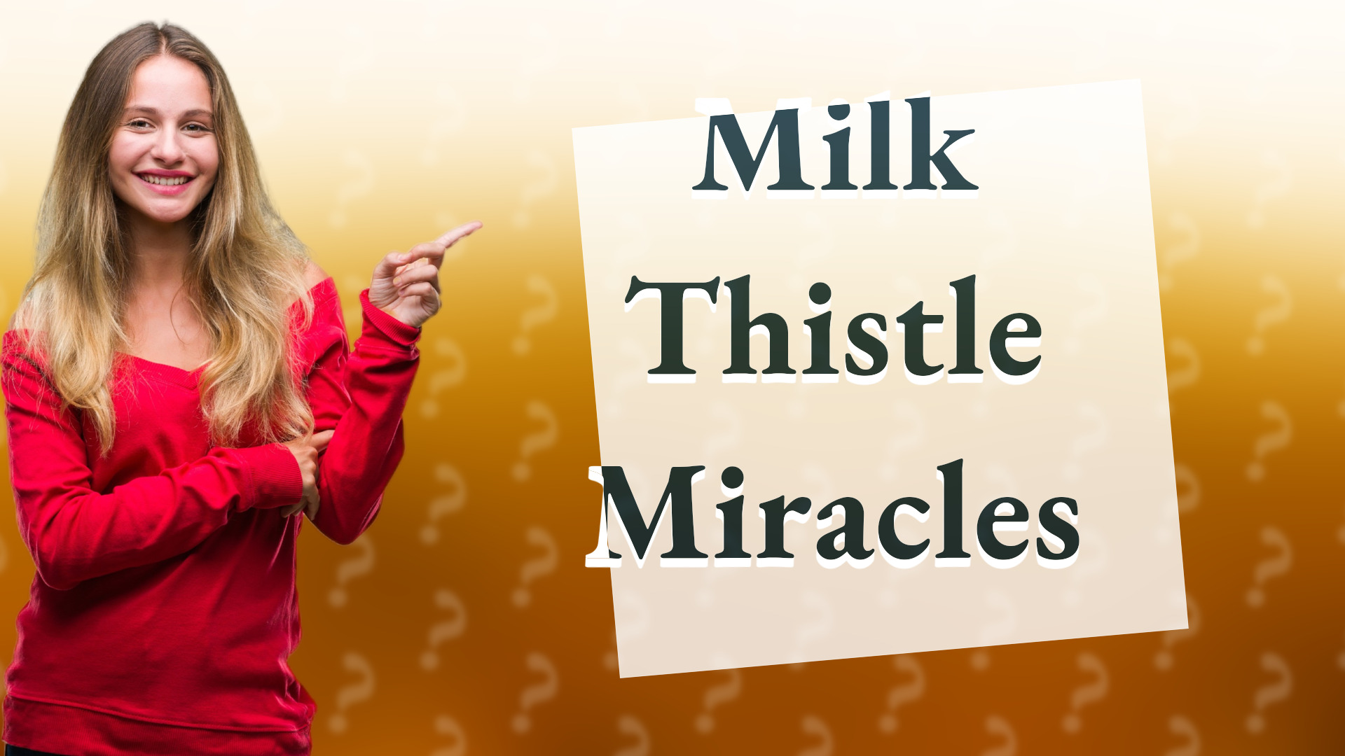 Milk Thistle Miracles