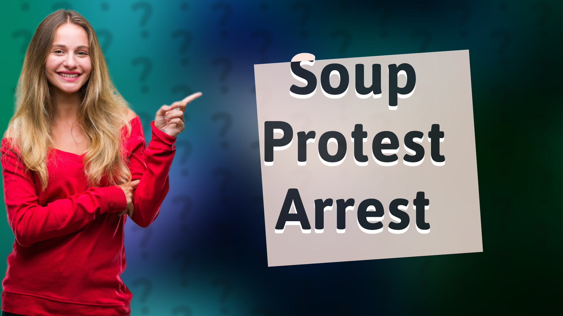 Soup Protest Arrest