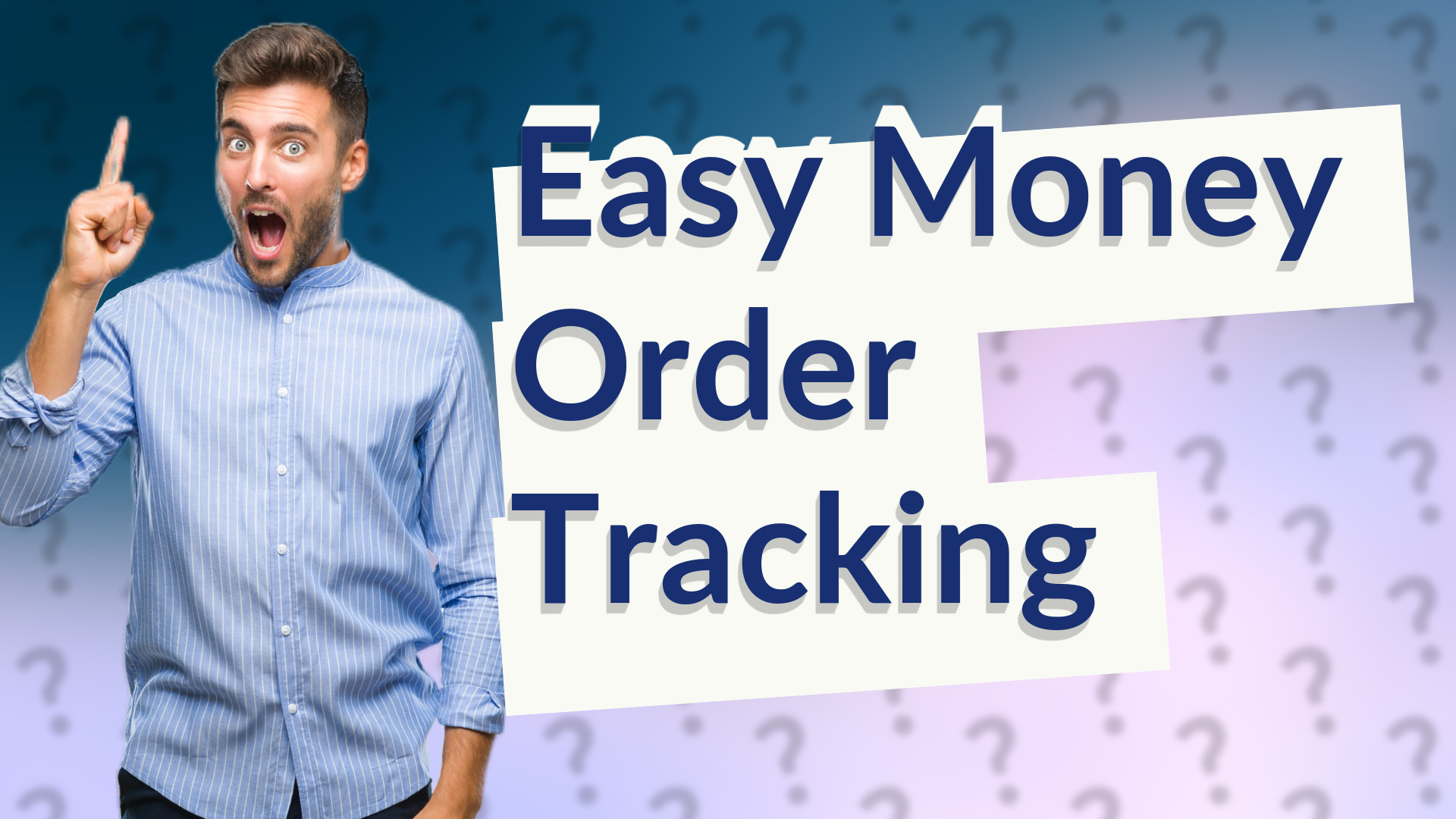 Easy Money Order Tracking