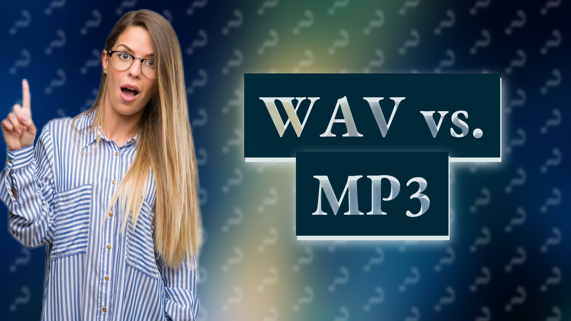 WAV vs. MP3