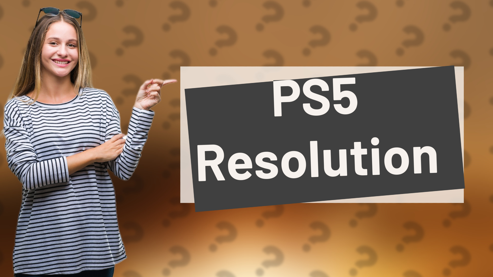 PS5 Resolution
