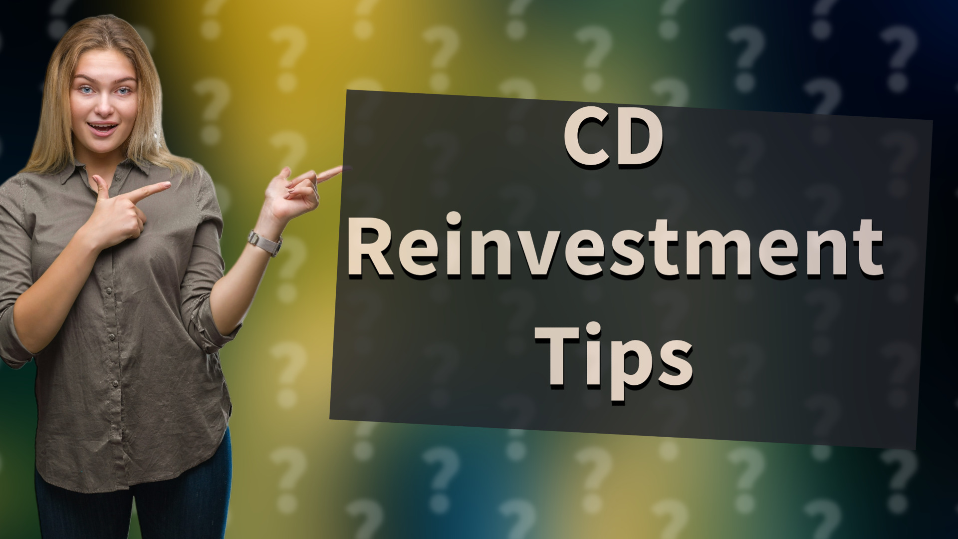 CD Reinvestment Tips