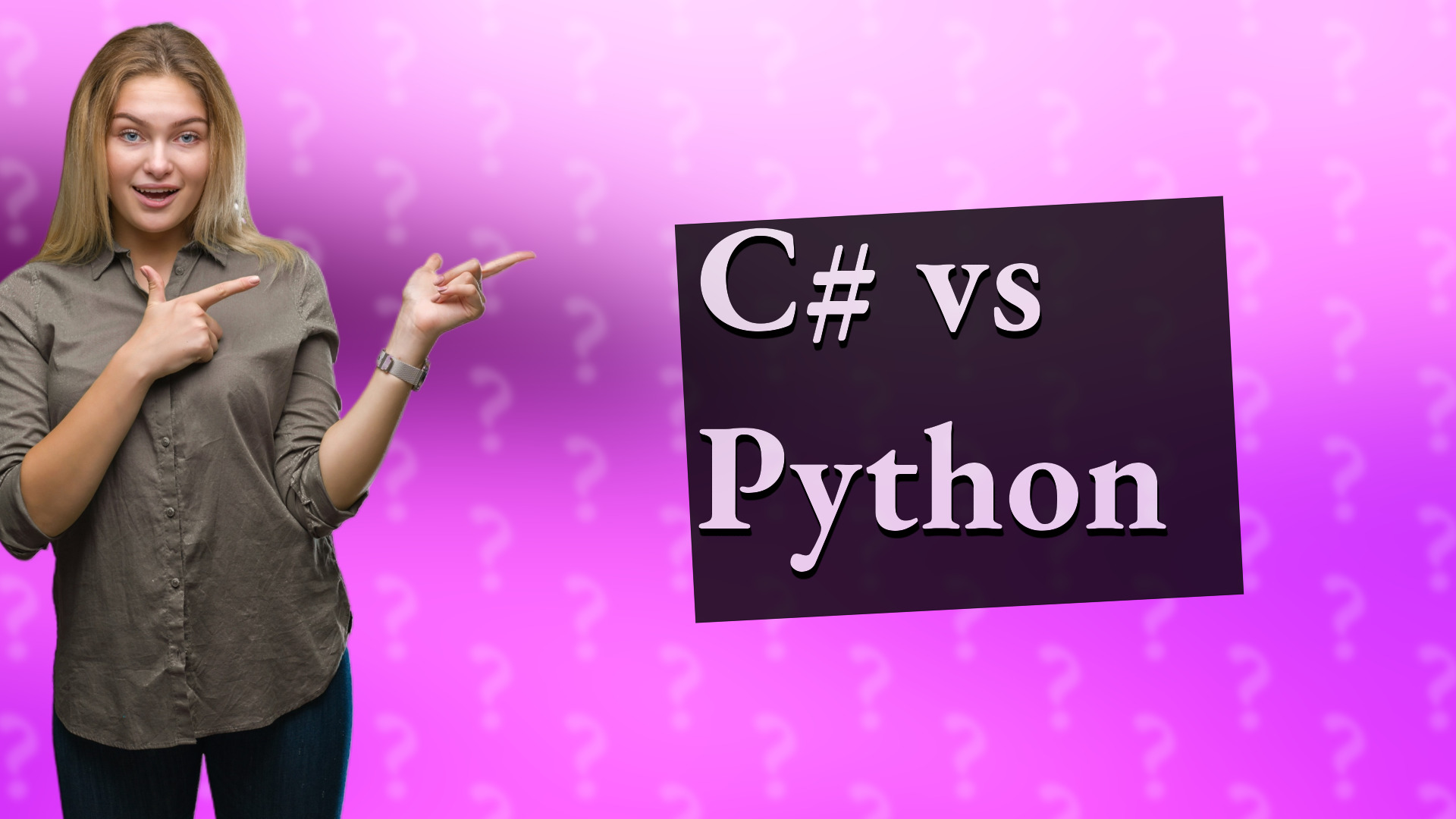 C# vs Python