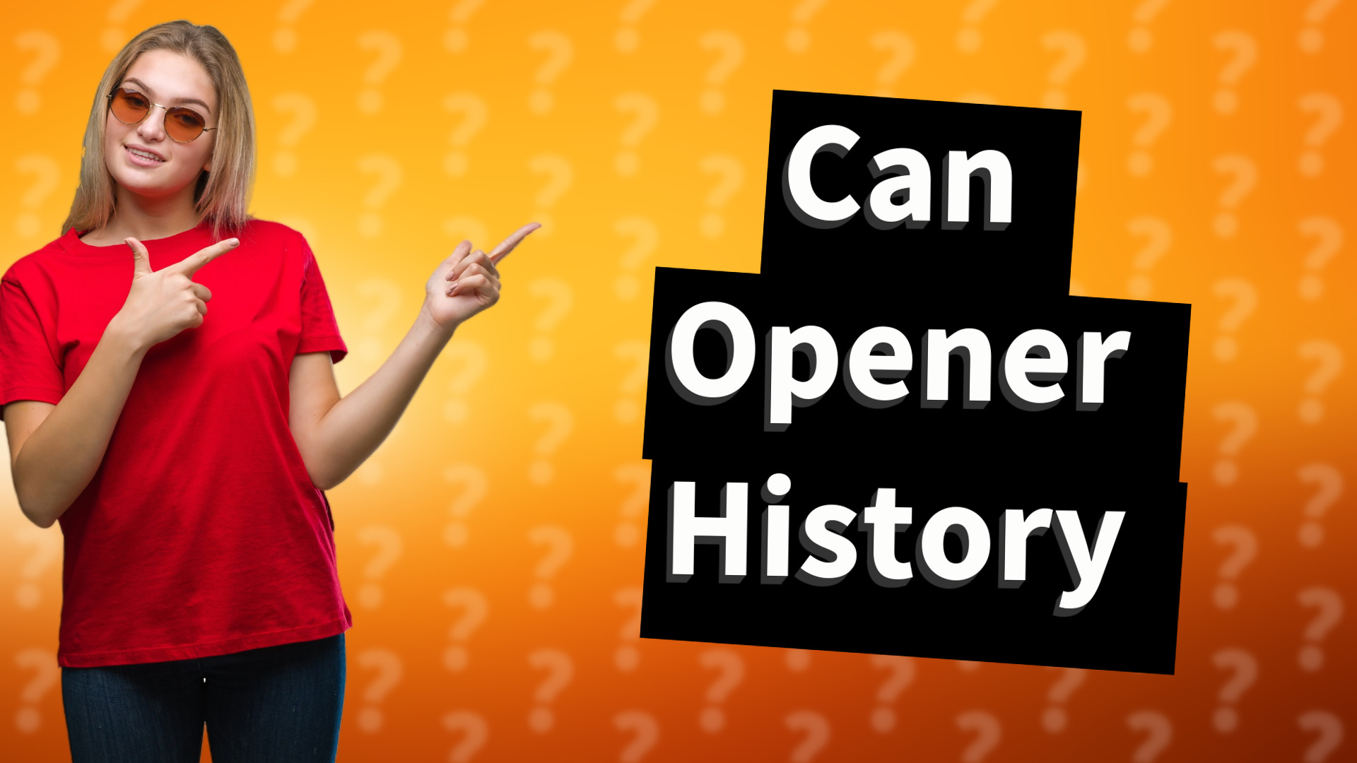 Can Opener History