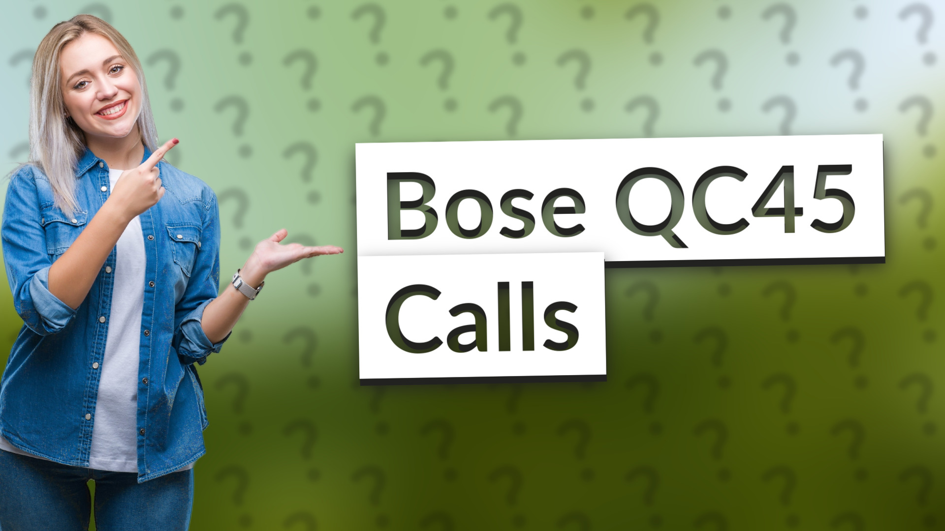 Bose QC45 Calls