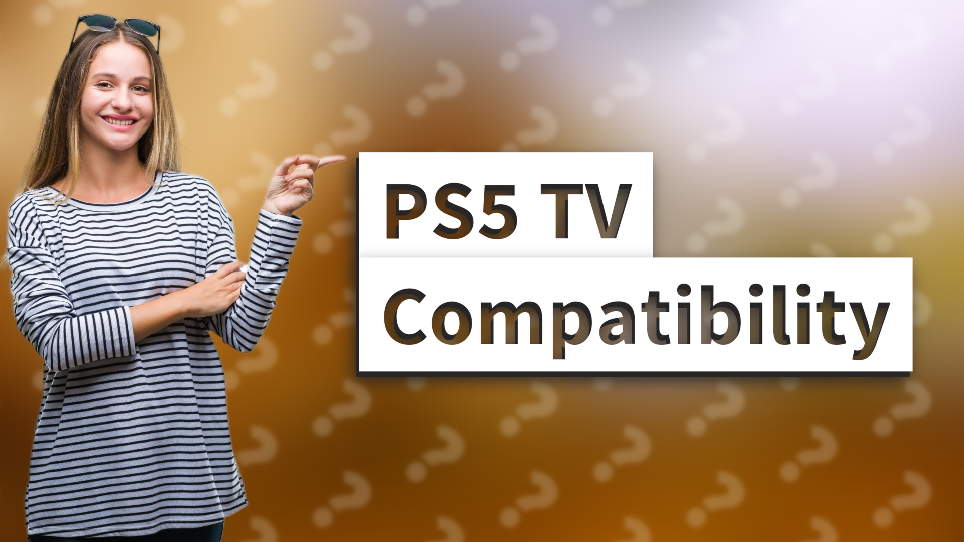PS5 TV Compatibility