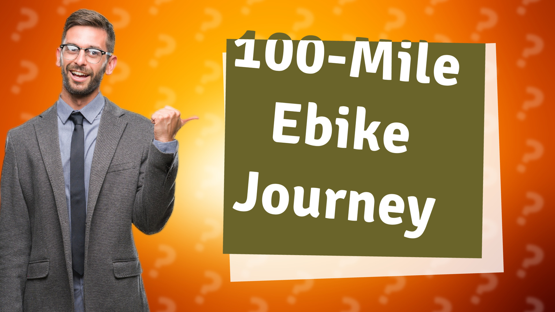 100-Mile Ebike Journey