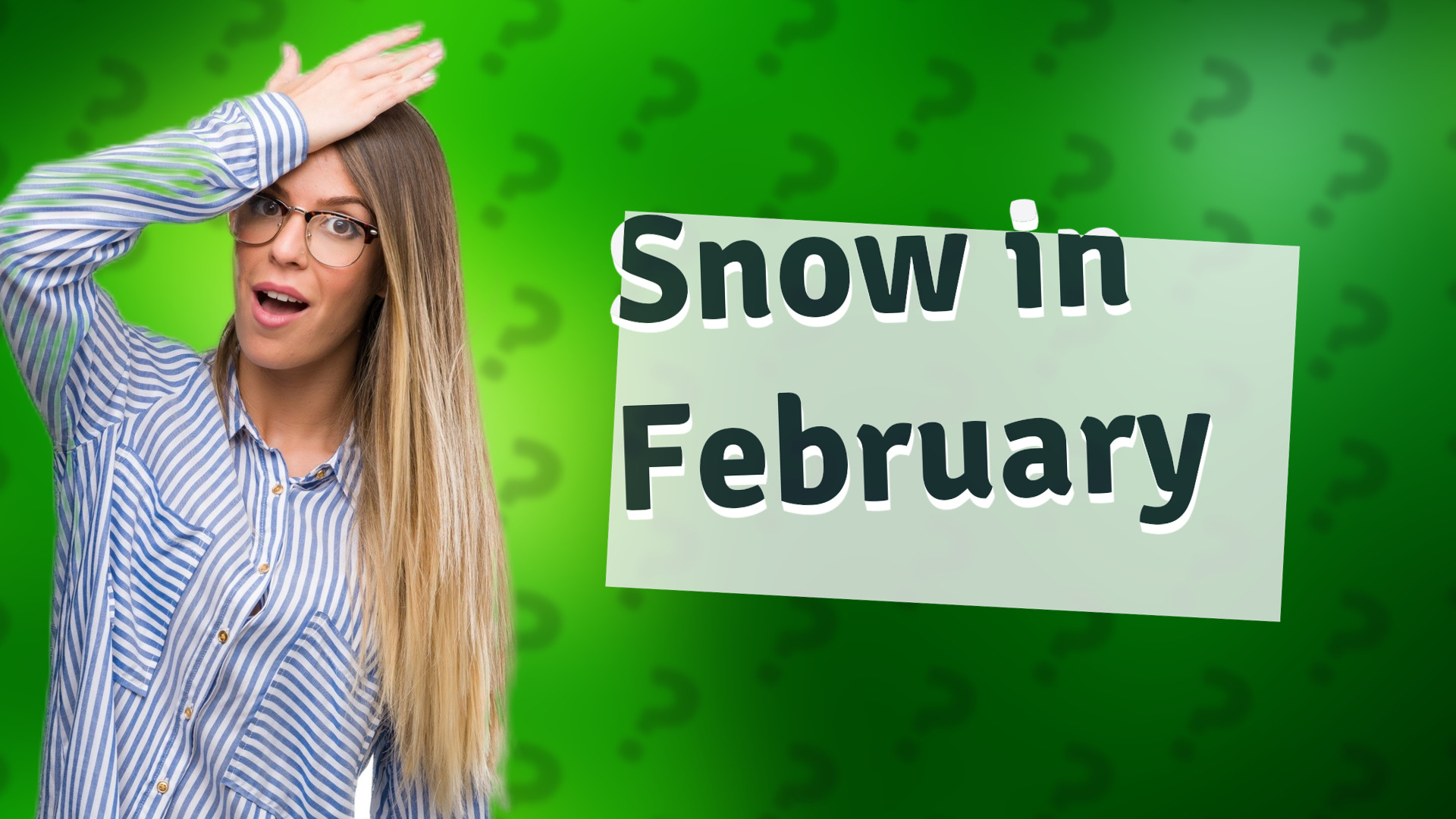 Snow in February