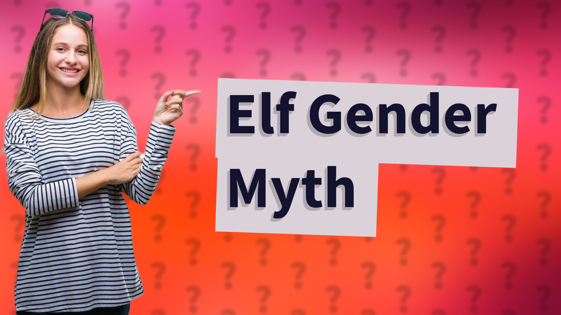 Elf Gender Myth