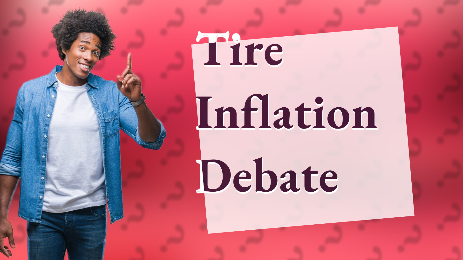 Tire Inflation Debate
