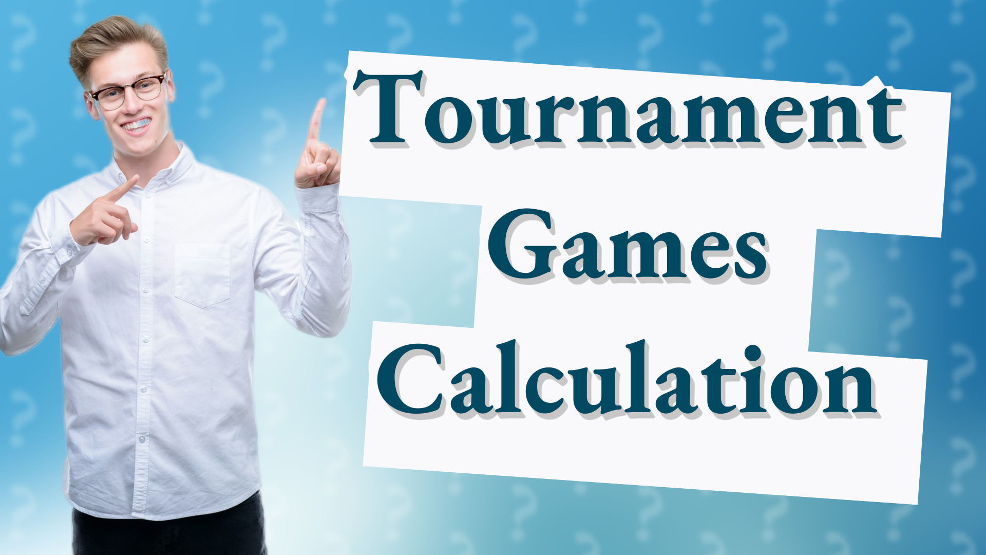 Tournament Games Calculation