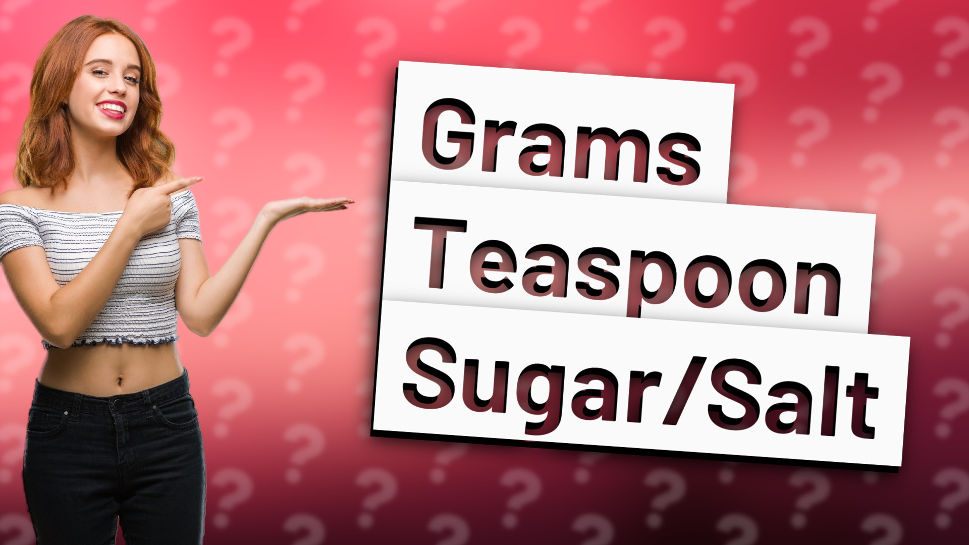 Grams Teaspoon Sugar/Salt