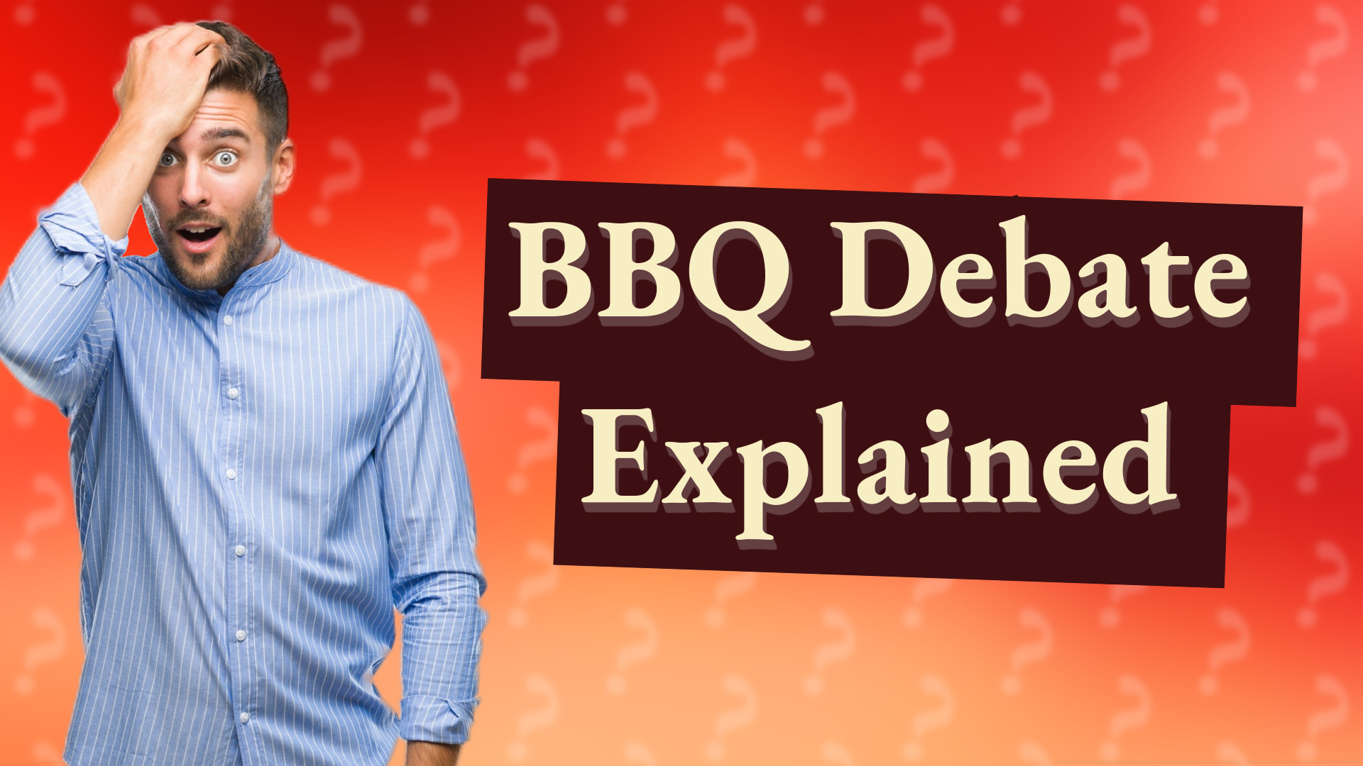 BBQ Debate Explained