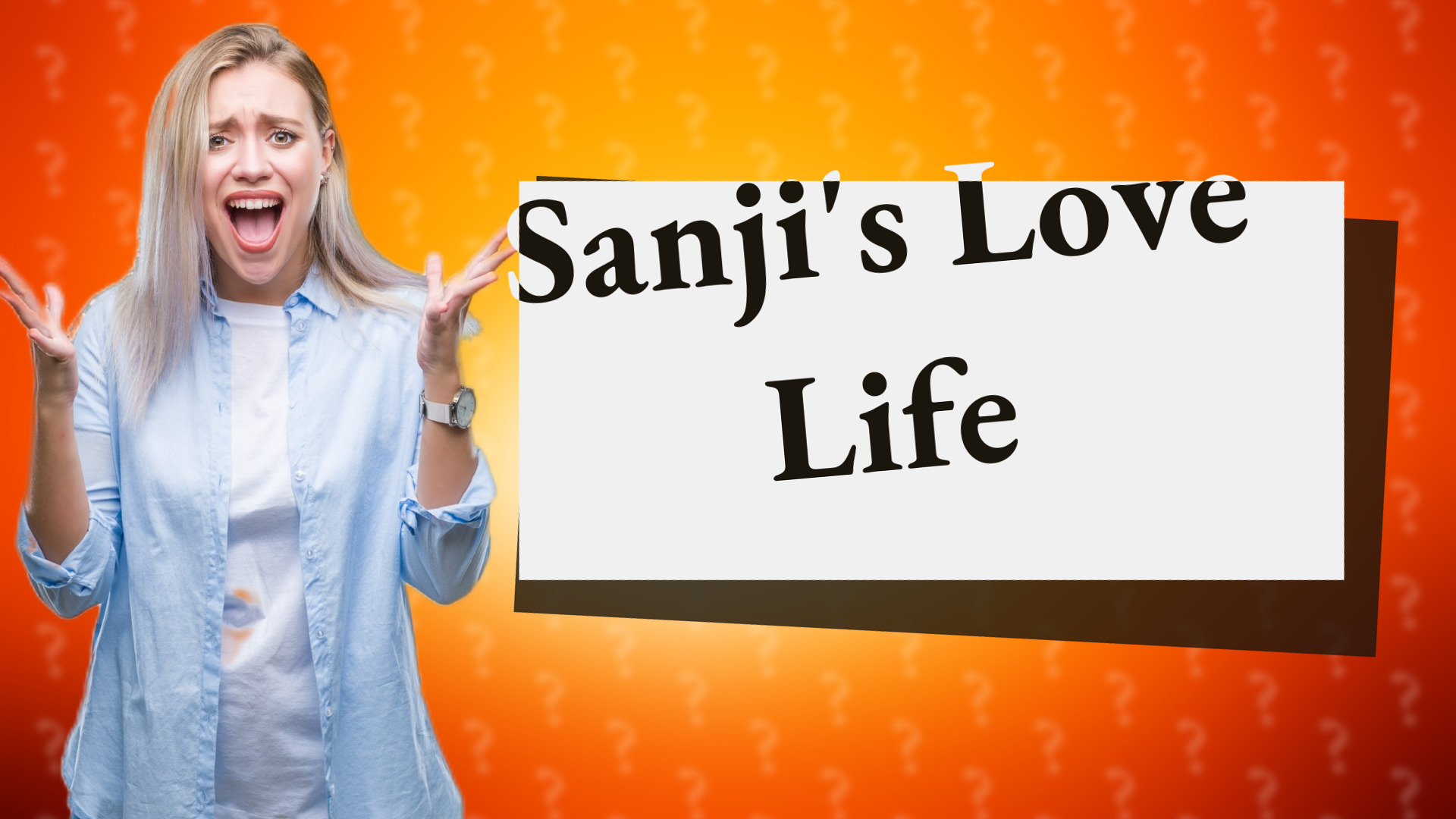 Sanji's Love Life
