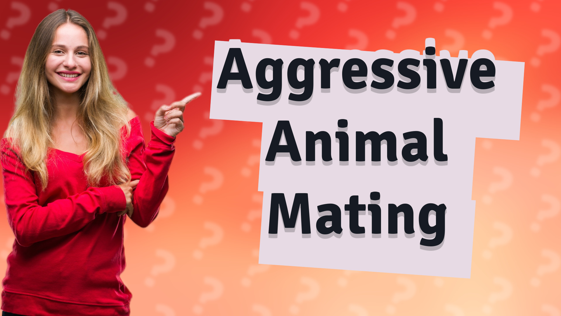 Aggressive Animal Mating