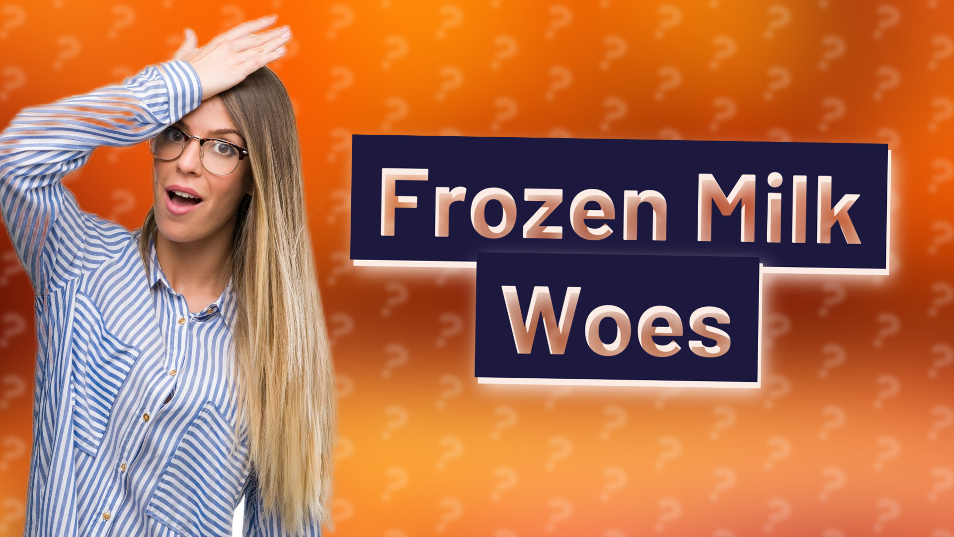 Frozen Milk Woes