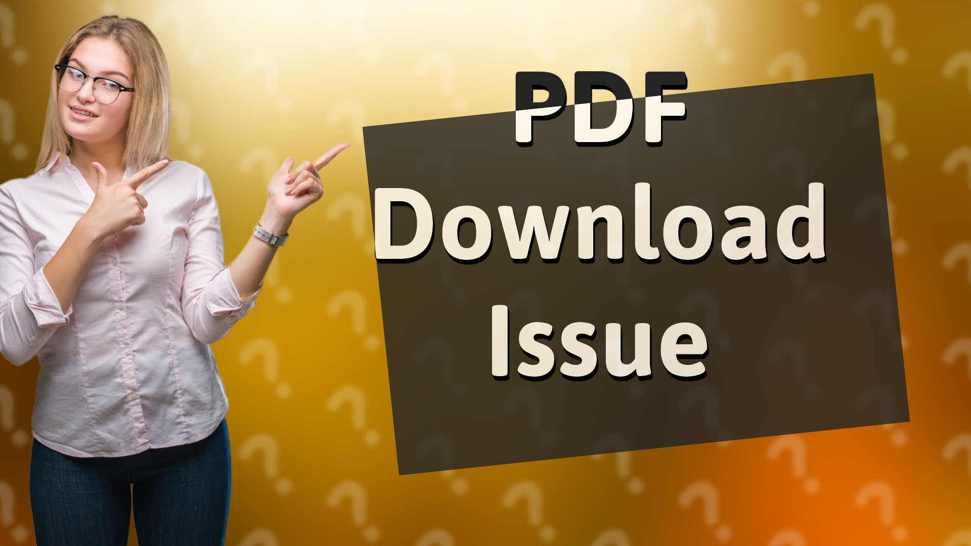 PDF Download Issue