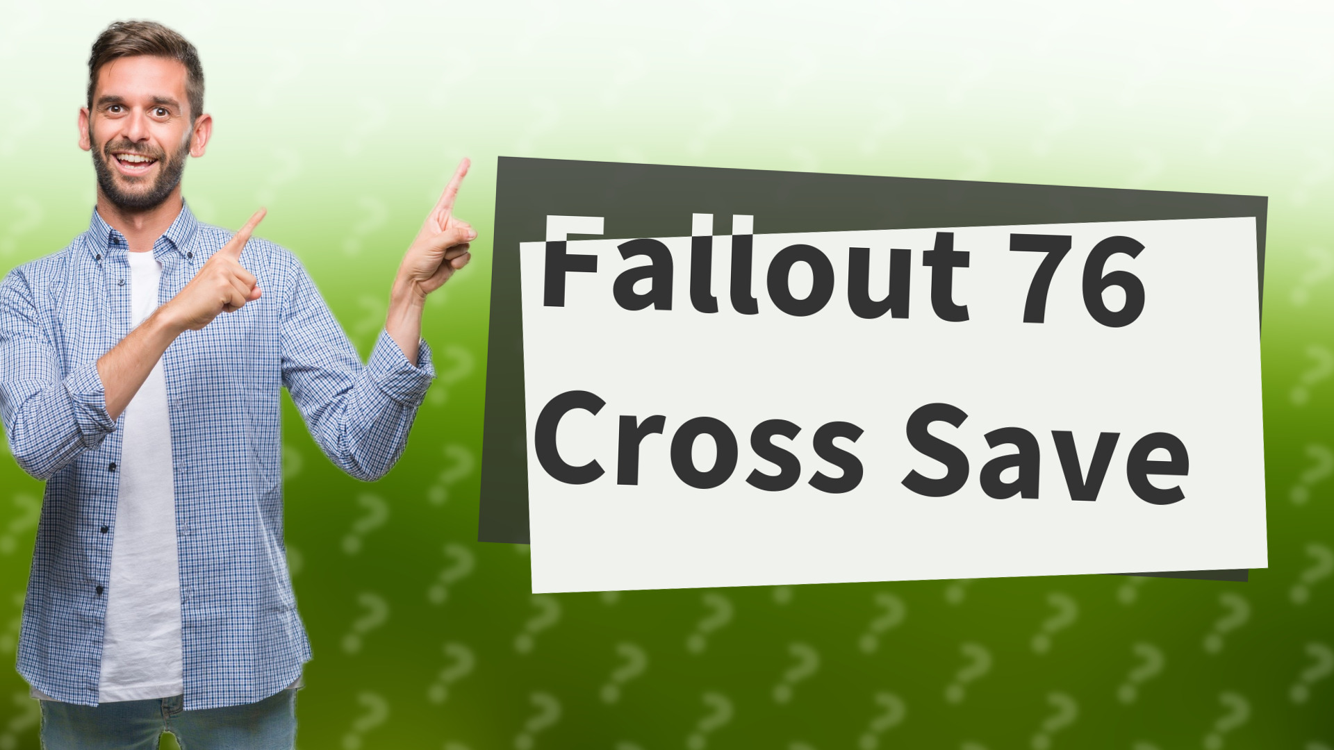 Fallout 76 Cross Save