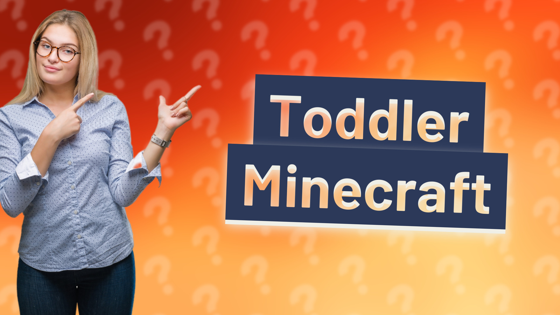 Toddler Minecraft