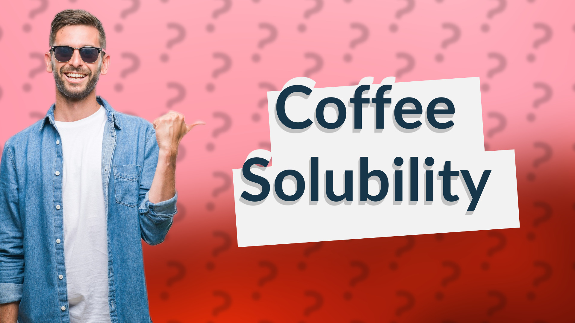 Coffee Solubility