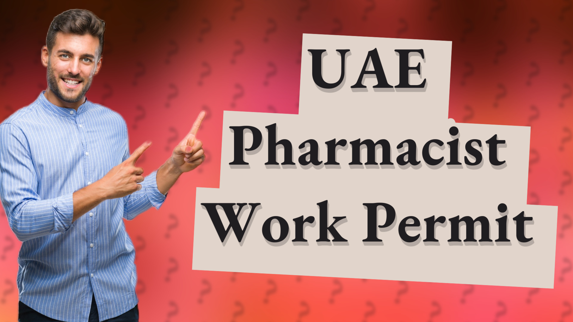 UAE Pharmacist Work Permit